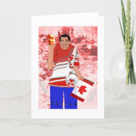 Cartão Forte canadense Design criativo de LeeMarie