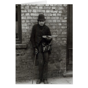 Cartão Fósforo-Vendedor. c.1900