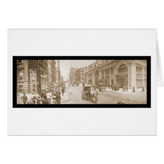Cartão Foto 1902 da parada da Quinta Avenida NYC