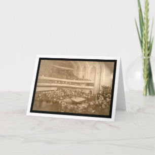 Cartão Foto 1908 do competiam dos bilhar