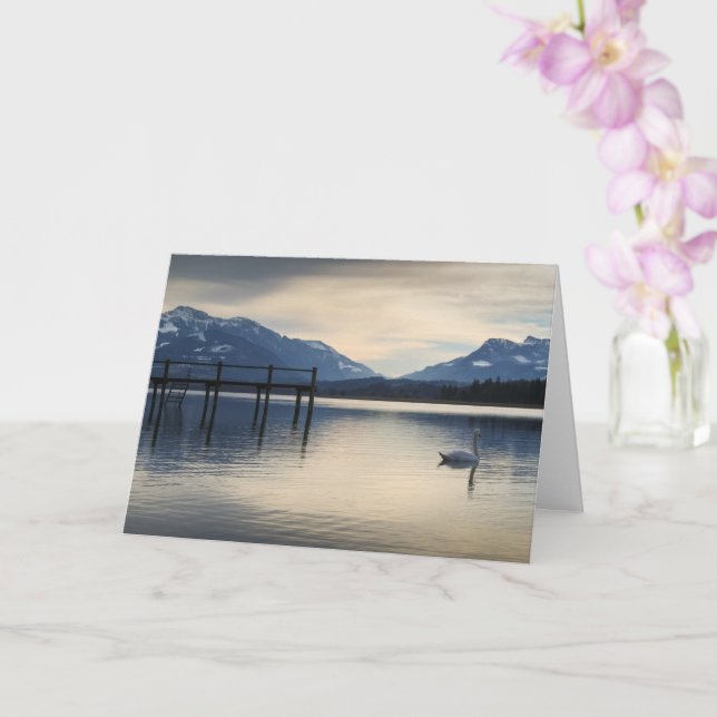 Cartão Foto da Alemanha Chiemsee (Orquídea)