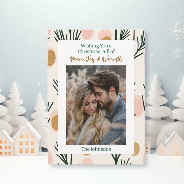 Cartão Foto da família | Natal personalizado (Criador carregado)