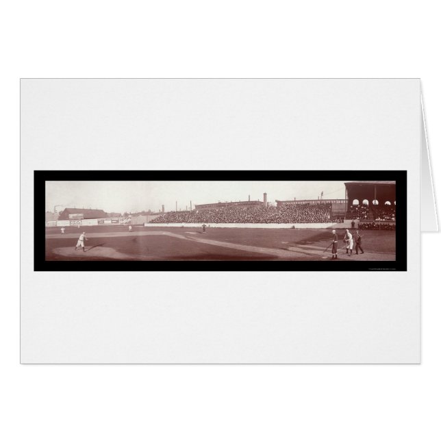 Cartão Foto da MÃE Boston Red Sox 1903 (Frente Horizontal)
