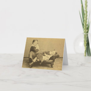 Cartão Foto da Morte na Era Vitoriana