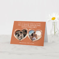 Foto de aniversário de casamento do 7 Copper