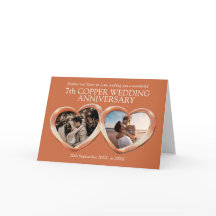 Foto de aniversário de casamento do 7 Copper