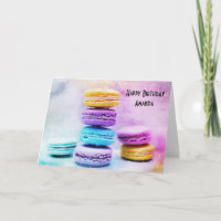 Foto de Aniversário de Macarons Coloridos