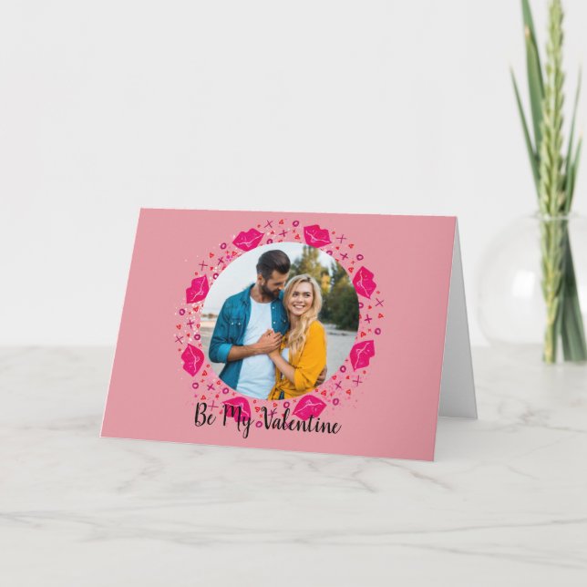 Cartão Foto de Coroa de Namorado (Frente)