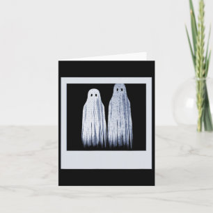 Cartão Foto de Fantasma Estranha e Inusitada Filme de Ter