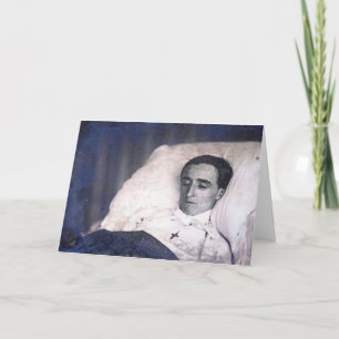 Cartão Foto de Morte da Era Vitoriana