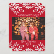 Foto de Natal Vermelho, Holly Branca, Festivo