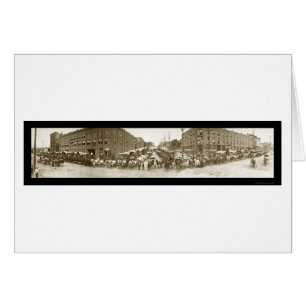 Cartão Foto de Omaha Merchants 1908