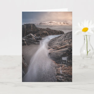 Cartão Foto de Paisagem da Noruega