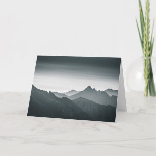 Cartão Foto de Paisagem de Montanha Lofoten