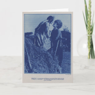 Cartão Foto de produção de John Gilbert Renee Adoree 1928