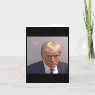 Cartão Foto De Reserva De Donald Trump
