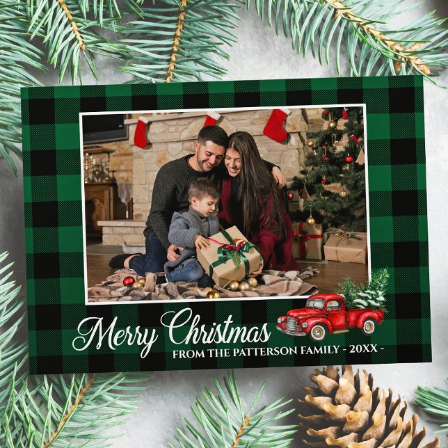 Cartão Foto de Script de Caligrafia Caminhão Vermelho Xad (Criador carregado)