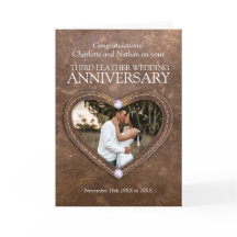 Foto do 3º aniversário do casamento com cristais d