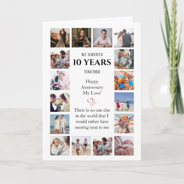 Cartão Foto do aniversário do Funny Milestone (Frente)