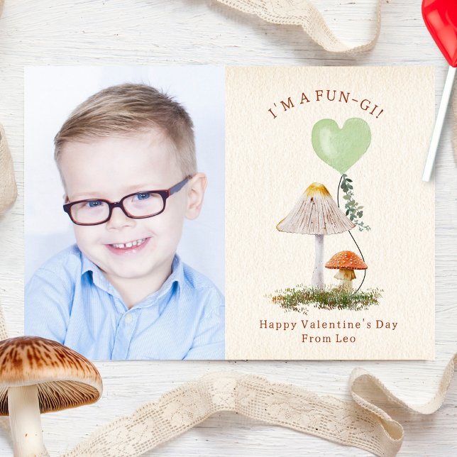 Cartão Foto do Namorados de Mushroom do "Fun-gi" (Criador carregado)