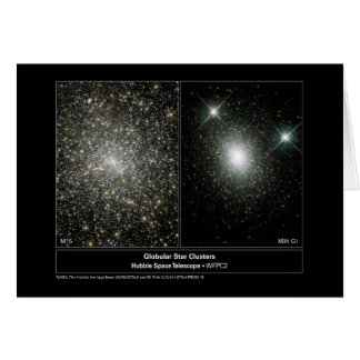 Cartão Foto do telescópio de Hubble dos conjuntos de