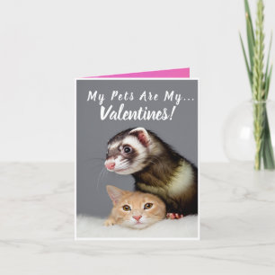 Cartão Foto Personalizada de Animal de Estimação Dia dos