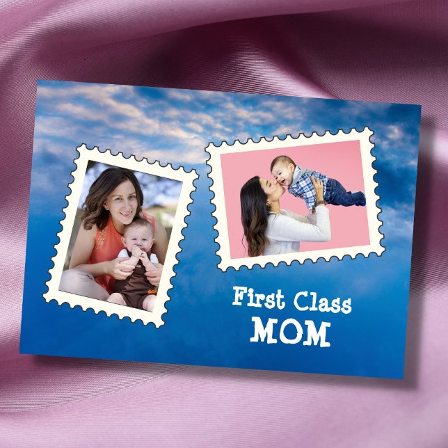 Cartão Foto personalizada de primeira classe do MOM Best  (Criador carregado)