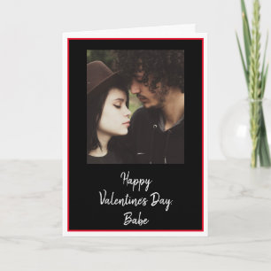 Cartão Foto personalizada do Dia dos Namorados