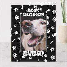 Foto Personalizada Melhor Mãe de Cachorro de Todos