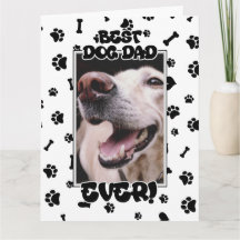 Foto Personalizada Melhor Pai de Cachorro de Todos