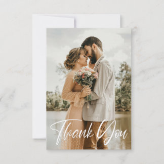 Cartão Foto Simples De Casamento Adicione Sua Saudação Ob