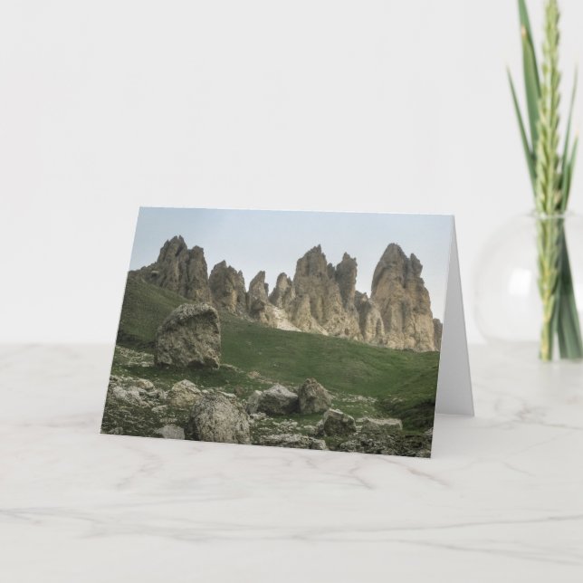 Cartão Foto South Tyrol Mountain (Frente)