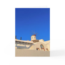 Fotografia da Grécia Santorini Windmill Oia