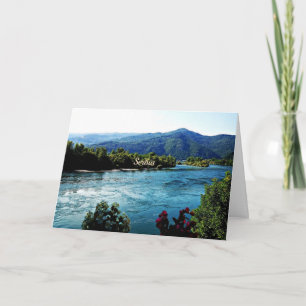 Cartão Fotografia paisagística da Sérvia