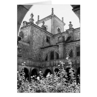 Cartão Fotografia Preta e Branca do Córtice Antigo
