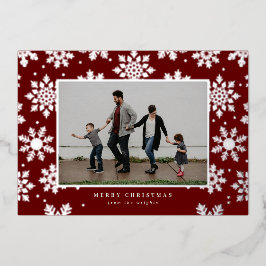 Cartão Fotográfico Prensado com Folha Dourada Neva