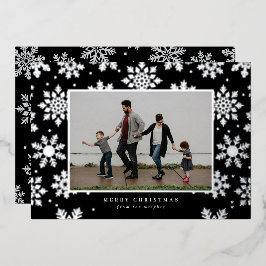 Cartão Fotográfico Prensado com Folha Dourada Neva