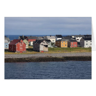 Cartão Fotokarte de casas em Vardø