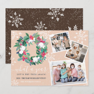 Cartão Fotos do Ano Novo 2020