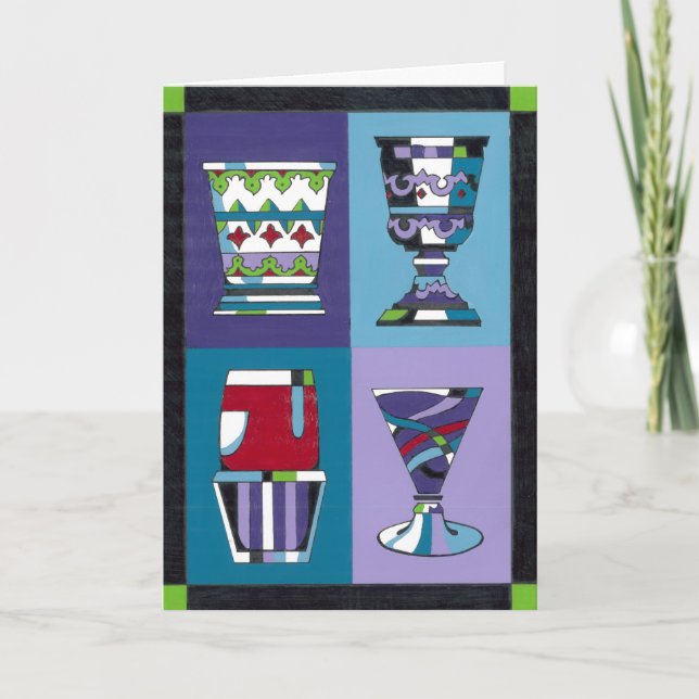 Cartão Four Cups (Frente)