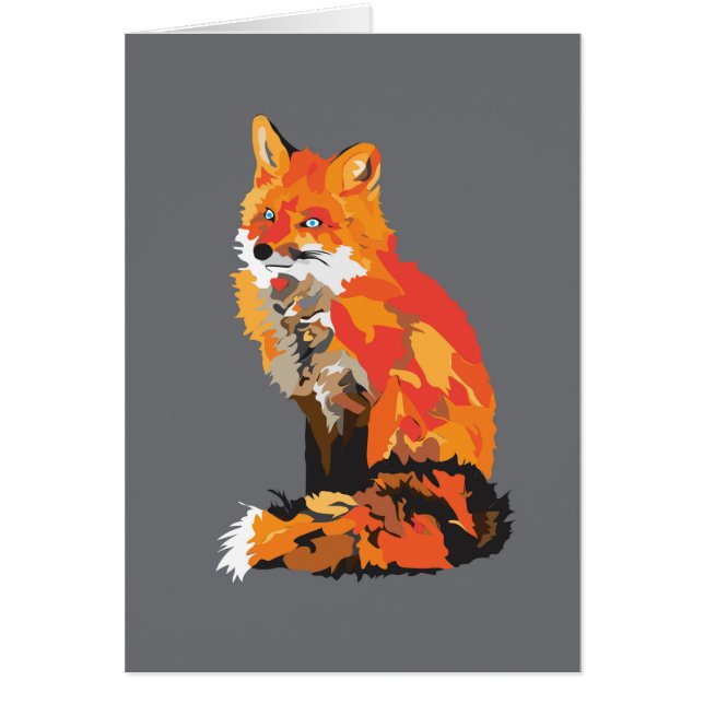 Cartão Fox de prata (Frente)