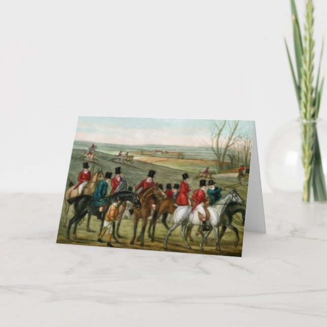 Cartão Fox Hunting 2 (Frente)