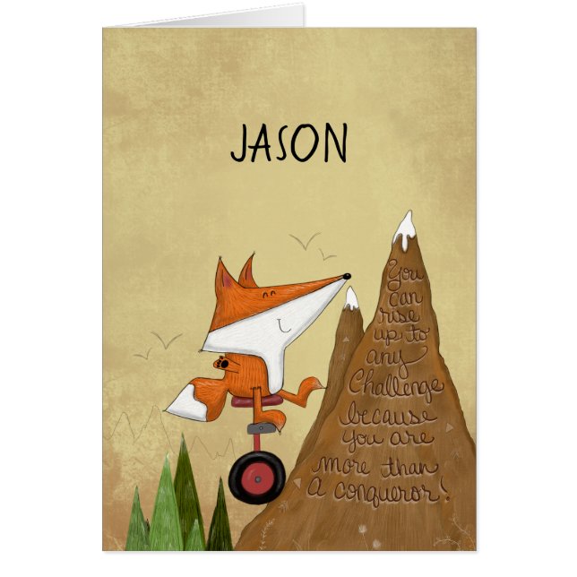 Cartão Fox Uniciclist-Mais que Conquistador (Frente)