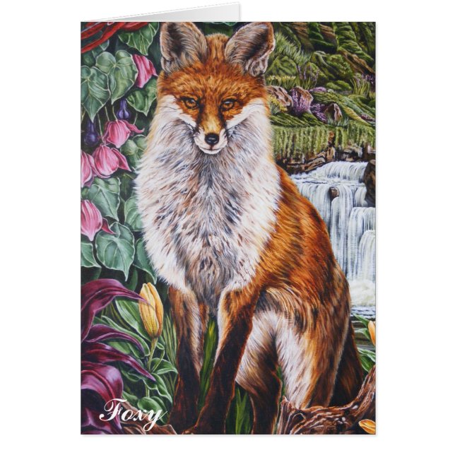 Cartão Foxy (Frente)