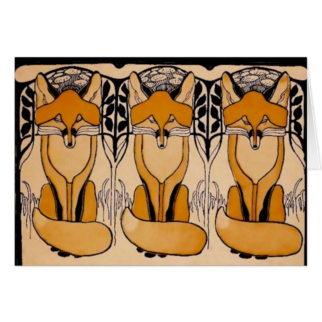 Cartão Foxy (Frente Horizontal)