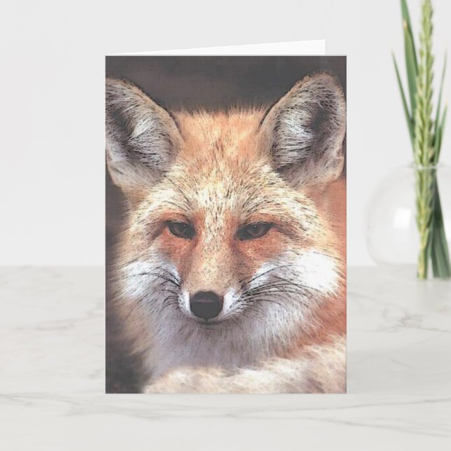 Cartão foxy (Frente)