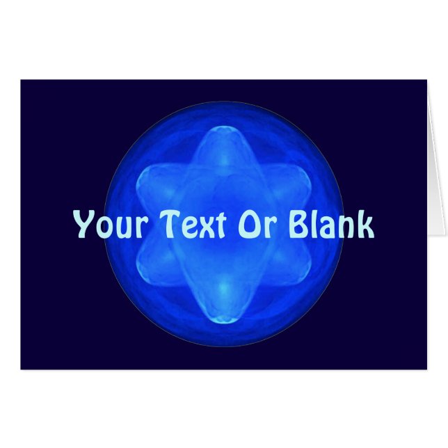 Cartão Fractal Bluestar (Frente Horizontal)