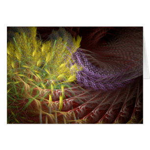 Cartão FRACTAL FIELDS