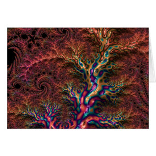 Cartão Fractal Trippy