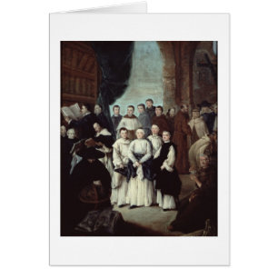 Cartão Frades em Veneza